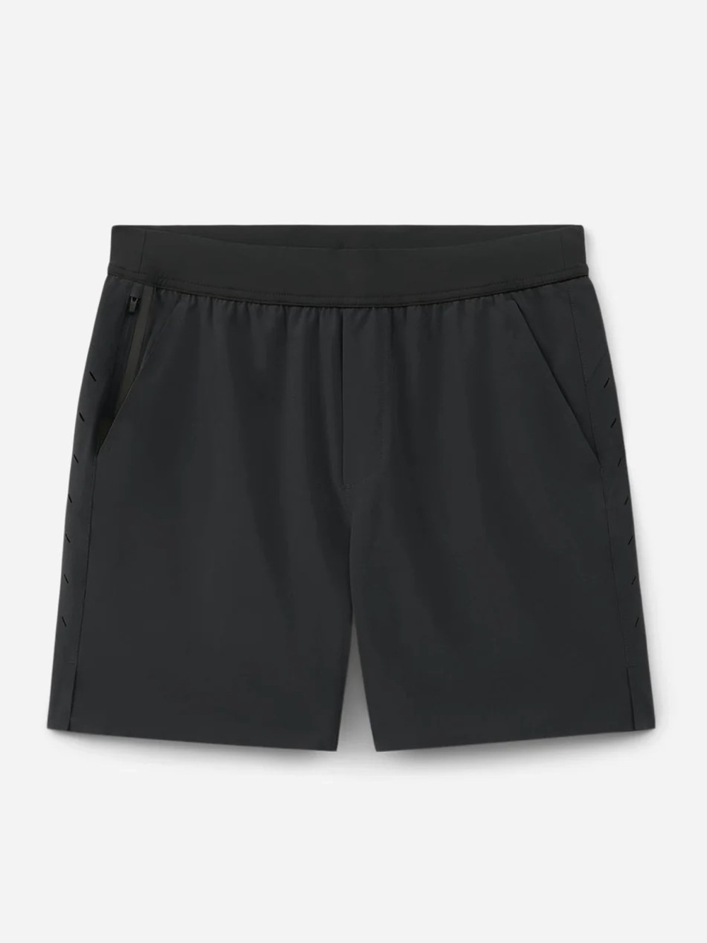 Ten Thousand Interval Short Medium Black 7” Unlined Training Shorts